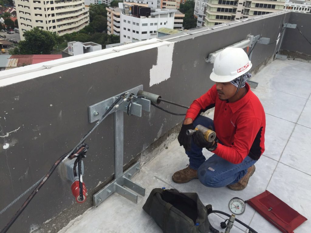 Permanent Gondola System Pull Out Test