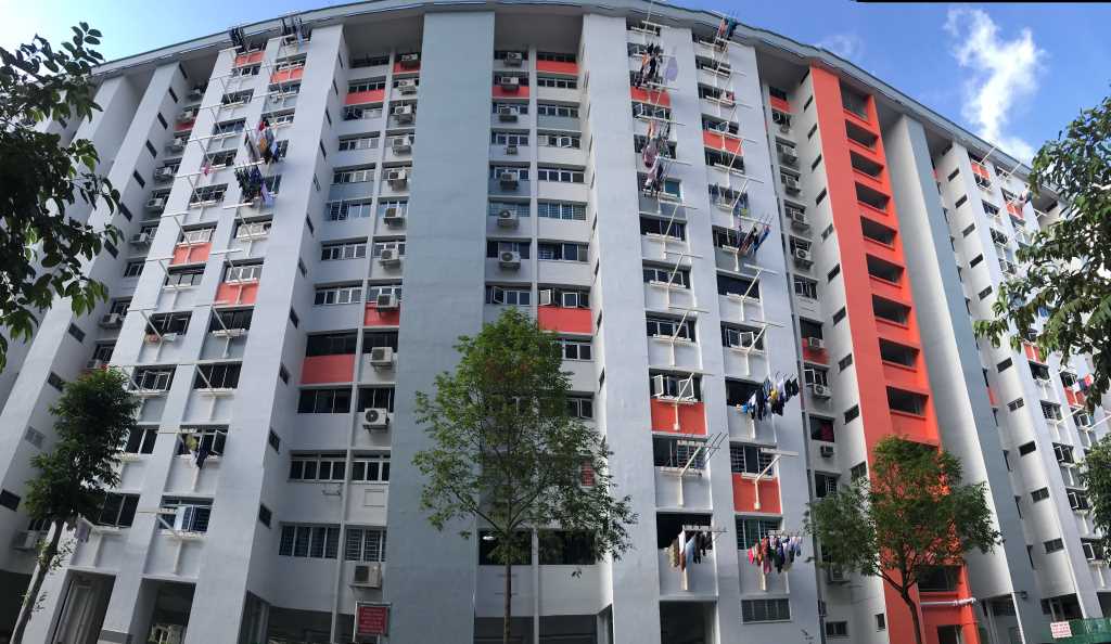 HDB Home Improvement Program (HIP) - T-shaped Clothes Rack